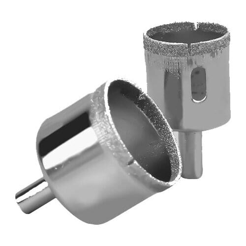 15 Pcs 6-50mm Diamond Drill Bit Set Use For Glass Tile Marble Granite Core Hole Saw Drill Bits Electric Drilling Tool