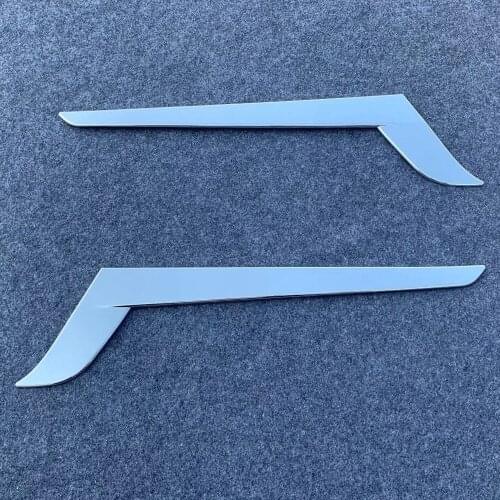 For Toyota Alphard Vellfire AH30 2016-2018 2019 2020 ABS Chrome Rear Tail Light Lamp Strip Cover Trim Exterior decoration refit