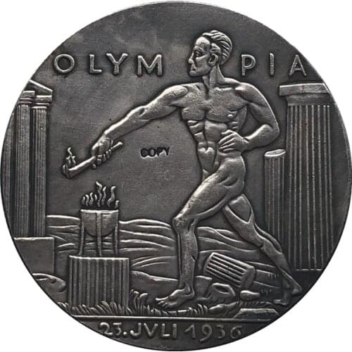 German 1936 copy coin