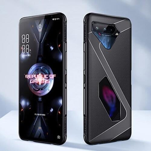 Shockproof TPU soft phone Cases For ASUS Rog Phone 5 Pro Case ROG5 Ultimate Heat Dissipation Cover For ASUS Rog Phone 5 Phone5