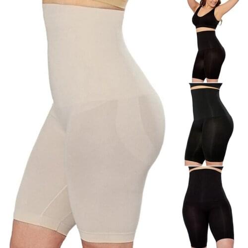 S-4XL Women Fitness Corset Sport Women Waist Trainer Body Pants Black/Skin Color Personal Health Care Slimming Product EK-New