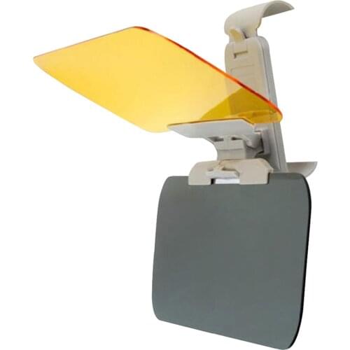 Car Sunshade Day and Night Sun Visor Anti-dazzleS Goggles Clip-on Driving Vehicle Shield for Clear View Visor