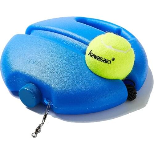 Kawasaki Tennis Training Device with Ball Single Self-study Exercise Rebound Ball Baseboard Sparring Device