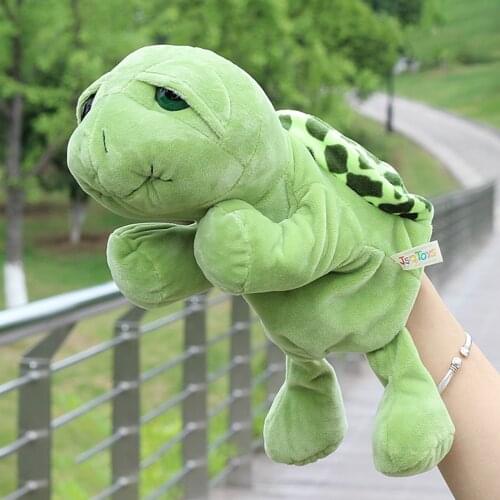 1pcs Imaginative Storytelling Hand Puppet Plush Animal Toy Finger Puppet Plush Toys Child Baby Favor Dolls for Xmas Gift