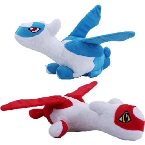 30cm Anime Pets Plush Toys Latios Latias Soft Stuffed Dolls Gift for Children