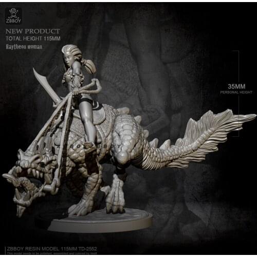 35mm Resin model kits figure DIY self-assembled TD-2552