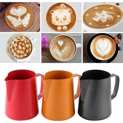 400ml Stainless Steel Milk Jug Frothing Frother Coffee Latte Pitcher Espresso