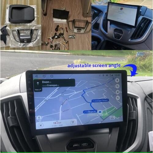 6GB Ram 128GB Rom Car Stereo With Screen For Ford Transit 2018 Android 10 Bluetooth GPS Navigation Carplay Autoradio Head Unit