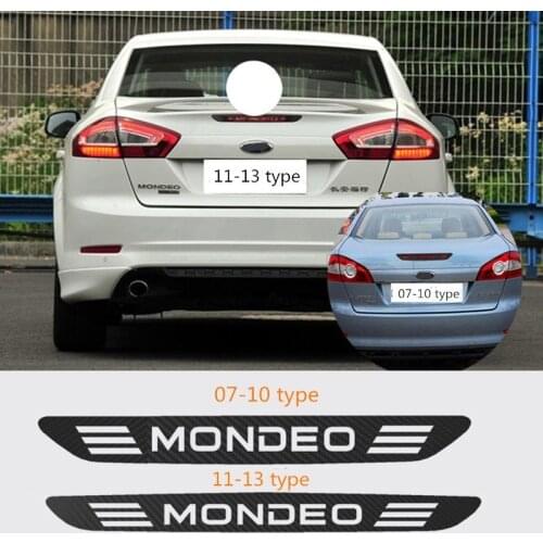 Car Styling Car Sticker for Ford Mondeo Fiesta Rear Brake Light Dedicated Stickers Carbon Fiber Sticker Car Accessories