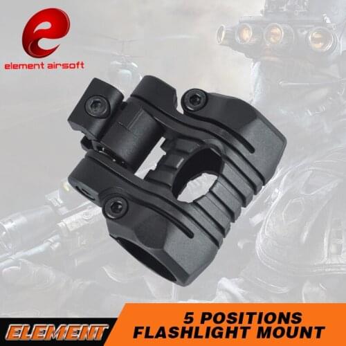 Element Airsoft 5 Positons Flashlight Mount Tactical Weapon Light OT0424