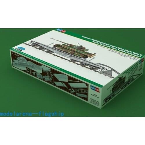 HobbyBoss 82934 1/72 Schwere Plattformwagen Type SSyms 80&Tiger I Mid Production