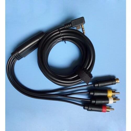 10 PCS a lot AV Audio Video Cable HDTV Cable Extension Data Cord for Sony PlayStation Portable PSP 2000/3000