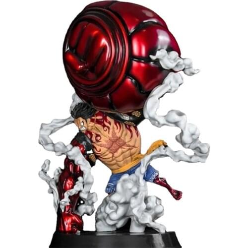 One Piece 25cm Doll Big Hand Luffy GK Wano Country Great Ape King PVC Movable Doll Statue Model For Kids Gifts