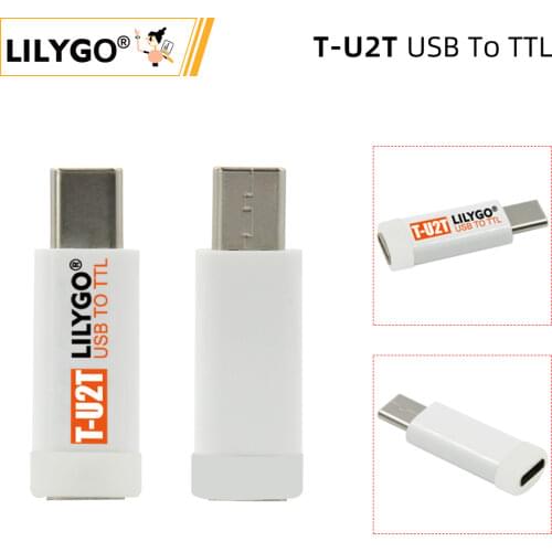 LILYGO® T-U2T USB To TTL automatic downloader CH340K