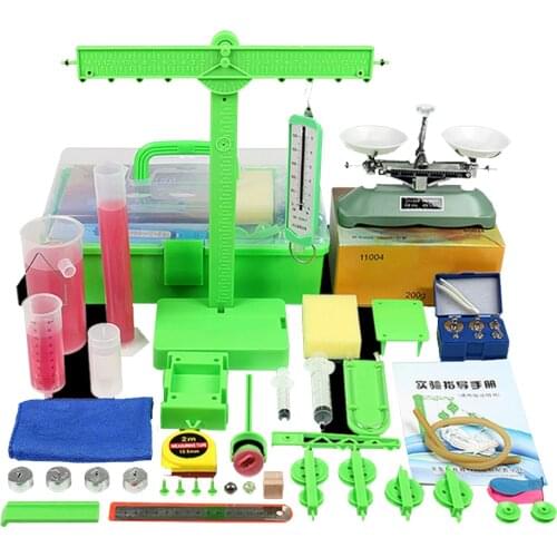Mechanical experiment suit Archimedes experiment lever pulley friction Physics Balance force pressure kinetic energy scale