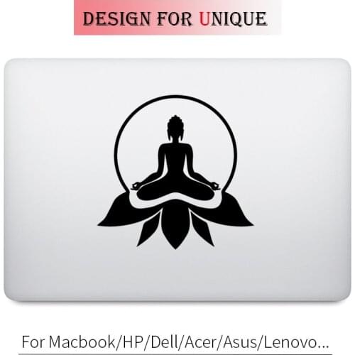 The Buddha of Thinking Decal Laptop Sticker for Apple Macbook Pro Air Retina 11 12 13 15 inch Yoga Mac HP Acer Surface Book Skin