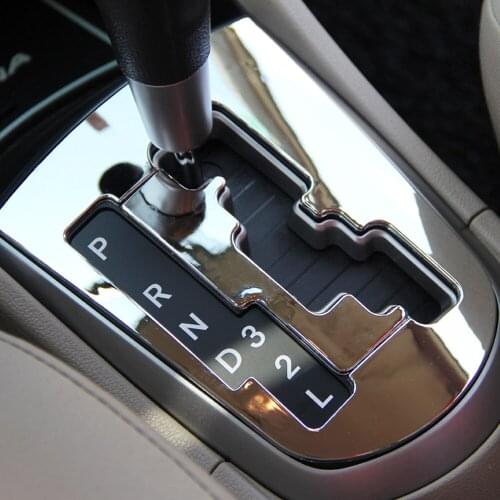 NEW! Automobile gear panel sequins Cool modification For Hyundai Solaris Verna
