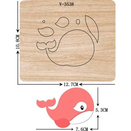 New wooden dies cutting dies for scrapbooking Multiple sizes V-3538