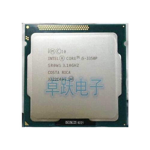 NTEL Original i5-3350P i5 3350P 3.1GHZ desktop processors CPU Socket LGA 1155 pin Free shipping