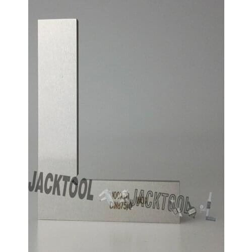 75*50mm DIN875/0 Grade Hardened Stainless Steel Flat Edge Square90 degree Flat Edge Square 90 degree Industrial Flat Egde Sqaure