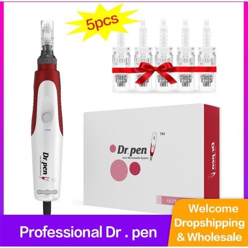 Dr Pen Dermapen Professional Micro Needling Pen Efoliate Shrink Pores Mesotherapy Auto Micro Needle Derma System Therapy