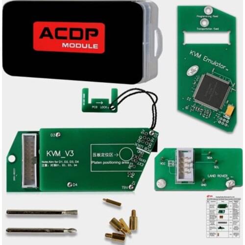 Yanhua Mini ACDP Module9 for L-and R-over Key Programming Support KVM from 2015-2018 Add Key & All Key Lost Module 9