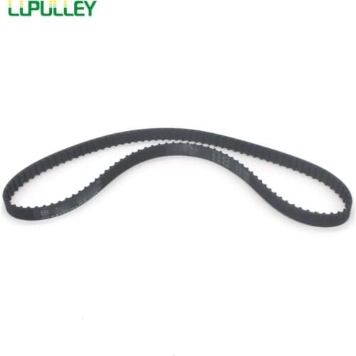 LUPULLEY Timing Belt GT2 Rubber Belts Transmission 6mm Width 2GT-102/110/112/122/124/126/128/130/132/134/136mm for 3D Printer