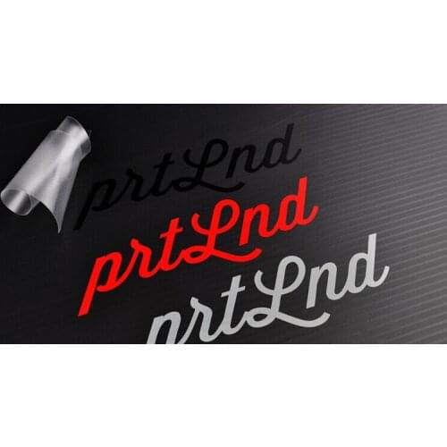 UV Protected Screen Printing removable vinyl stickers for car/window/glass decals ---PX7012