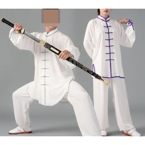 Unisex Spring&Autumn&Summer Tai chi clothing breathable martial arts uniforms kung fu taiji suit taijiquan suits