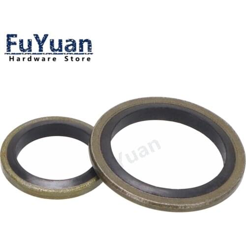 10pcs JB982 gasket nitrile seal ring screw oil-resistant bulk pipeline combination gaskets