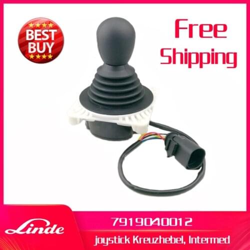 Linde forklift part 7919040012 joystick Zentralhebel used on 386 387 388 electric truck E40 E50 diesel truck 392 393 394 396