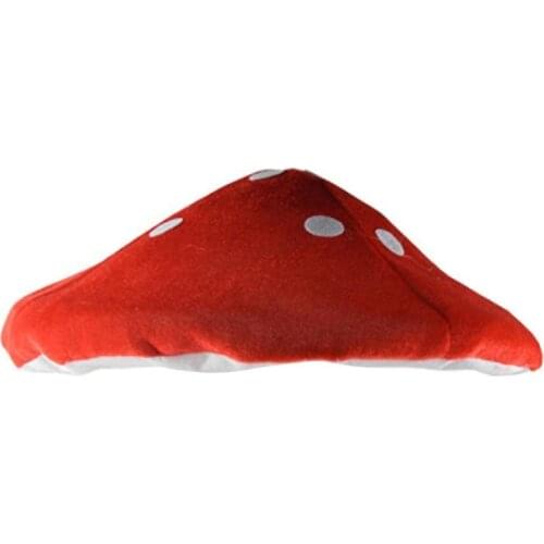 1 Pc Toad Hat Creative Costume Party Ornaments Head Decoration Mushroom Shaped Hat for Festival Decor
