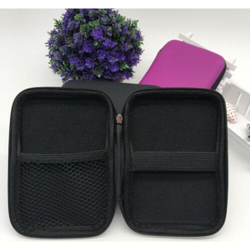 1PC Convenient Hard Drive With Zipper 2.5 HDD, Color: Black