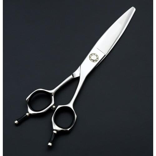440C 6 inch barber scissors ball bearing screw professional japan hair scissors salon hairdressing scissors smooth cutting