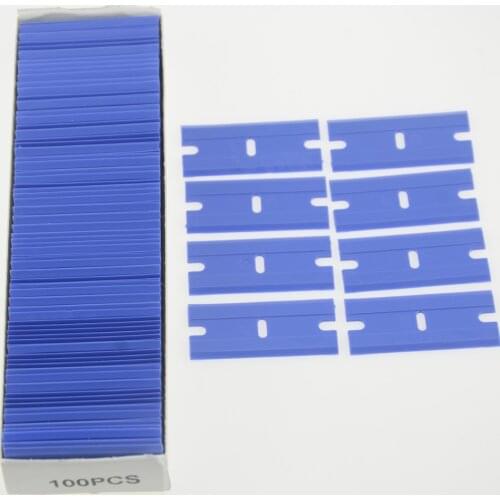 5/10/20 Plastic Razor Blades for Phone LCD Screen Glue Remover Scraper Cleaning Hand Tool Set (NO handle)