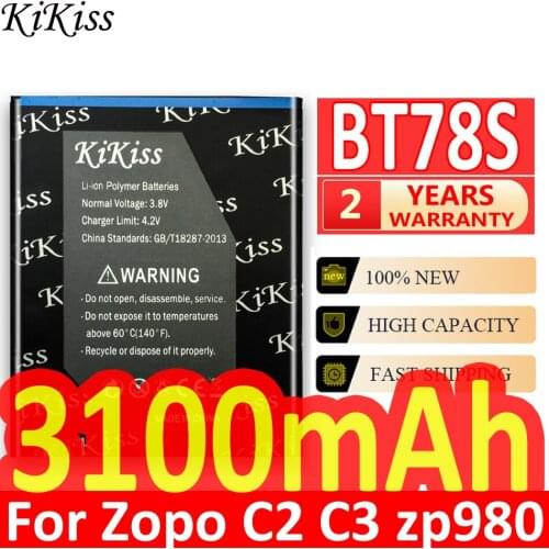 BT78S BT78T For Zopo 980 C2 C3 zp980 zpc2 zpc3 3100mAh Smart Phone High Capacity Battery