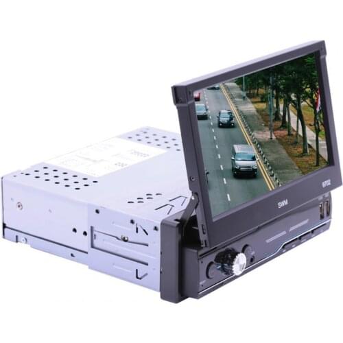 Car video HD touch screen voice assistant Foldable car media screen player radio coche con pantalla магнитола 2дин андройд