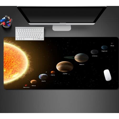Large Competition Non-Slip Speed Mouse Pad High Quality Selling Planet Natural Rubber Washable Wholesale Professional Large Mats