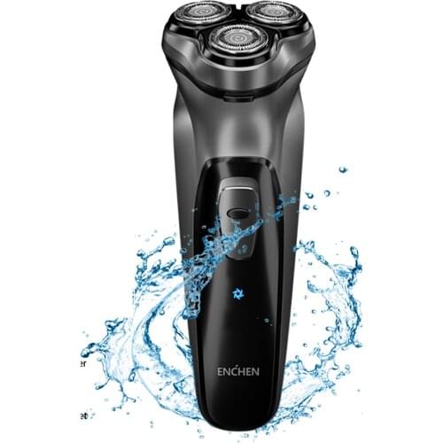 Enchen 3D Electric Shaver Shaver Mens Washable Type-C USB Rechargeable Shaver Beard Trimmer Portable Electric Shaver