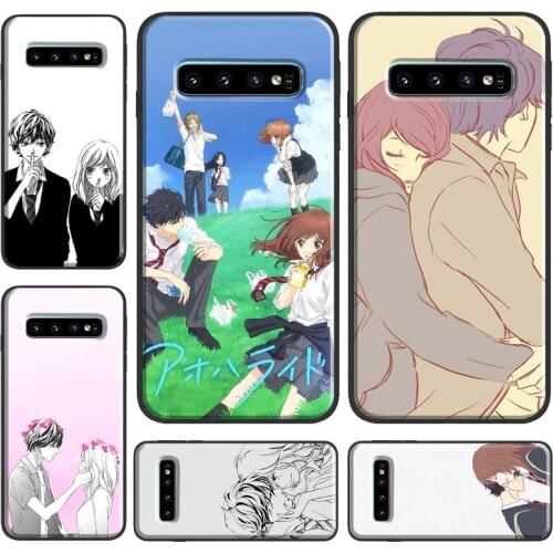 Anime Ao Haru Ride Kiss Phone Case For Samsung Galaxy S20 FE S21 Ultra Note 20 S8 S9 S10 Note 10 Plus S10e Coque