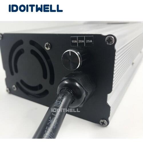 Customized 180W adjustable current Battery Charger 12V 10A 5A current 2 stages adjustable fast 12V battery charger with ROHS CE