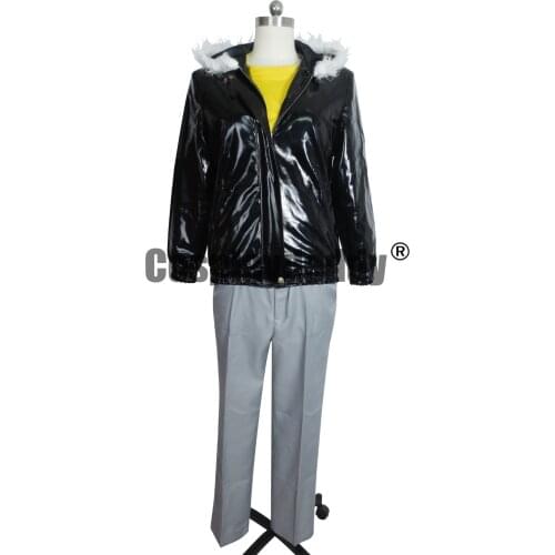 Togainu no Chi Blood of the Reprimanded Dog Akira Leather Coat Cosplay Costume