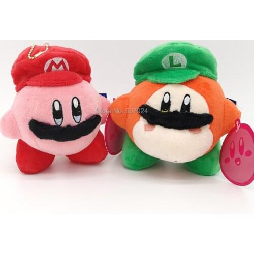 New 10Pcs Waddle Dee With Hat 5" 13CM Plush Doll Keychain Pendant
