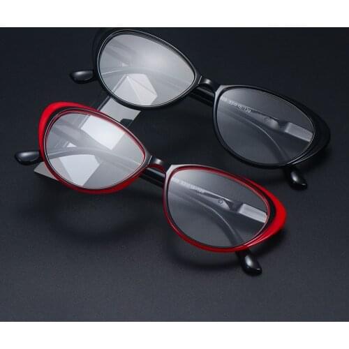 1PC Retro Cat Eye Reading Glasses Spring Hinges Readers Fashion Anti Glare UV Eyestrain Computer Gaming Eyeglasses NEW