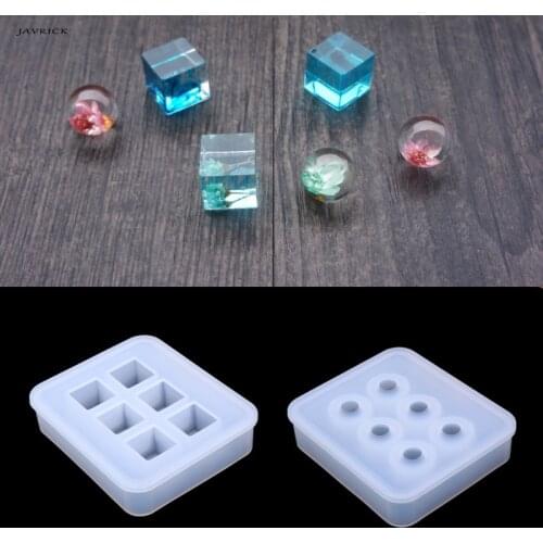 Silicone Pendant Mold Making Jewelry For Resin Necklace Mould Craft DIY Tool New
