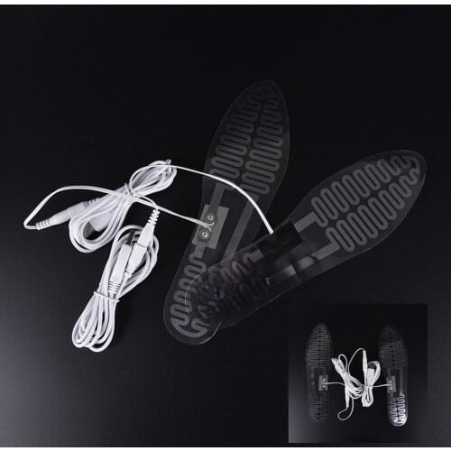 Waterproof 5V 23Cm Usb Electric Heated Insoles Foot Warmer Heated Boots Shoes Pads Winter Outdoor Ski Warming Insoles