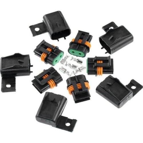 WSFS Hot 5Pcs Weather Proof Sealed ATO/ATC Fuse Holder AWG Gauge for Car Boat Marine