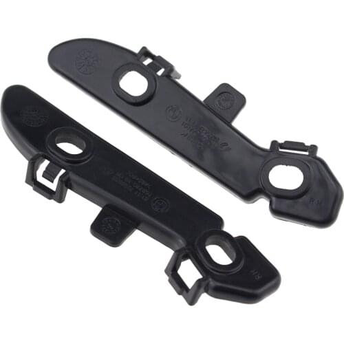 2pcs Front Left and Right Bumper Cover Wheel Side Bracket Repair Parts for BMW 51117279711 & 51117279712