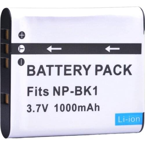 1PC For Sony NP-BK1 NP BK1 1000mAH Rechargeable Camera Battery For Sony S750 S780 S950 S980 W190 W370 W180 DSC-S950 MHS-PM1