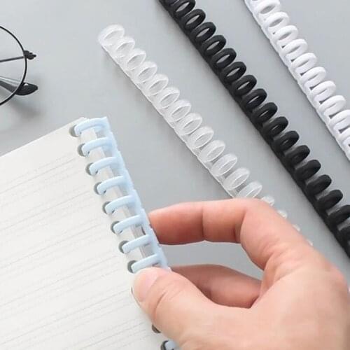 10 Pcs 30 Holes Circles Ring Loose-leaf Paper Book Scrapbook Album Binder Spiral A4 Notebook Binding Clips